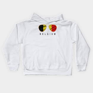 Belgium Sunglasses, Belgium Flag, Belgium gift , Belgian Kids Hoodie